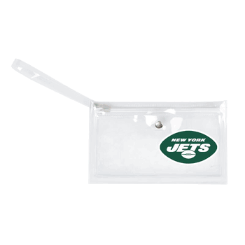 New York Jets Clear Ticket Wristlet