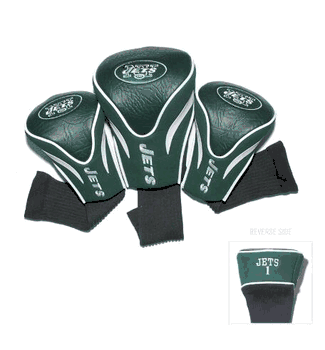 New York Jets Club 3 Piece Contour Headcover Set