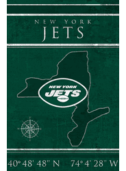 New York Jets Coordinates 17x26