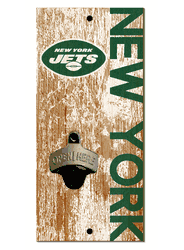 New York Jets Distressed Bottle Opener