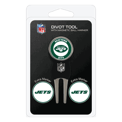 New York Jets Divot Tool Pack - Signature tool w/ 3 markers