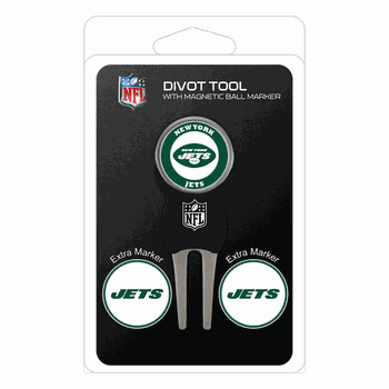 New York Jets Divot Tool Pack - Signature tool w/ 3 markers