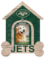 New York Jets Dog Bone House Clip Frame