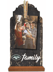 New York Jets Family Clothespin 6x12