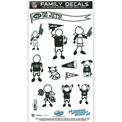 New York Jets Family Decal Set Medium