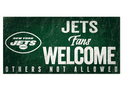 New York Jets Fans Welcome Sign