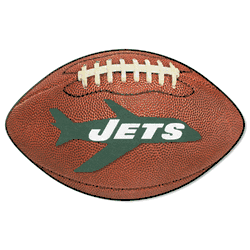 New York Jets Football Rug - 20.5in. x 32.5in., NFL Vintage
