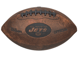 New York Jets Football - Vintage Throwback - 9 Inches