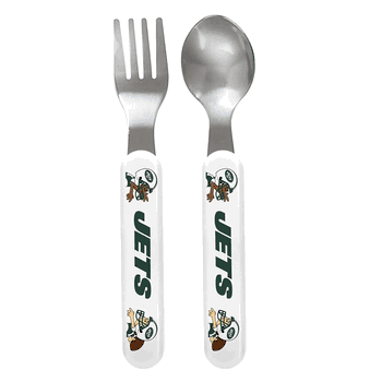 New York Jets Fork & Spoon Set