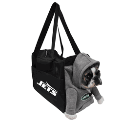 New York Jets Furry Fan Pet Carrier