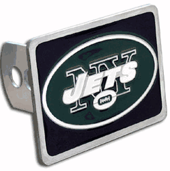 New York Jets Hitch Cover Class II and Class III Metal Plugs