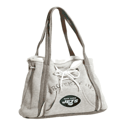 New York Jets Hoodie Purse Grey