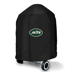 New York Jets Kettle Grill Cover - 25in x 25in x 35in