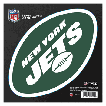 New York Jets Large Team Logo Magnet 10