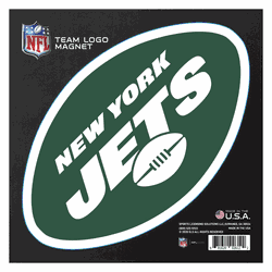 New York Jets Large Team Logo Magnet 10" (8.7329"x8.3078")
