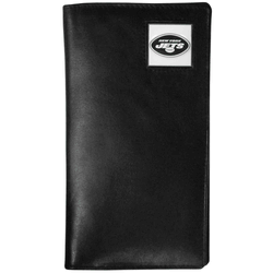 New York Jets Leather Tall Wallet