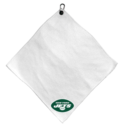 New York Jets Microfiber Small Towel - 15" x 15" (White)