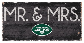 New York Jets Mr & Mrs Sign