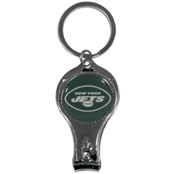 New York Jets Nail Care/Bottle Opener Key Chain