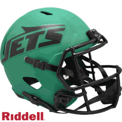 New York Jets NFL Helmet Riddell Replica Full Size Speed Style Rave Alternate <B>RAVE</B>