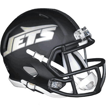 New York Jets NFL Mini Speed Football Helmet 2025 Rivalries Collection