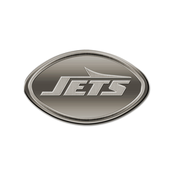 New York Jets Oval Antique Auto Emblem