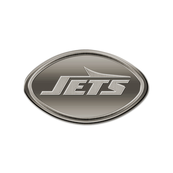 New York Jets Oval Antique Auto Emblem