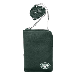 New York Jets Pebble Smart Purse Green