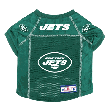 New York Jets Pet Jersey Xtra Small