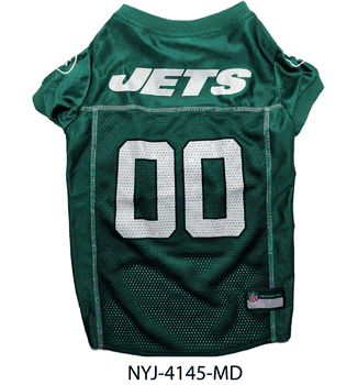 New York Jets Pet Mesh Jersey - Medium