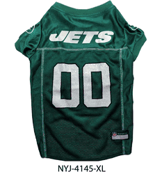 New York Jets Pet Mesh Jersey X-Large