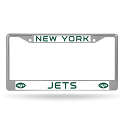New York Jets Chrome Frame