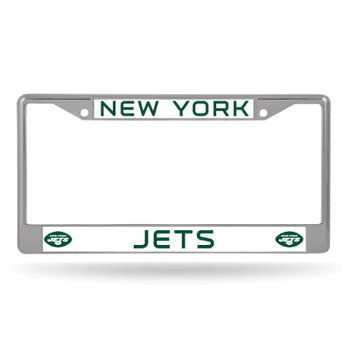 New York Jets Chrome Frame