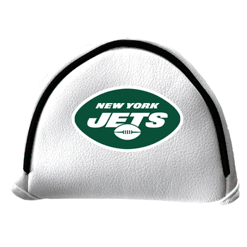 New York Jets Putter Cover - Mallet (White)