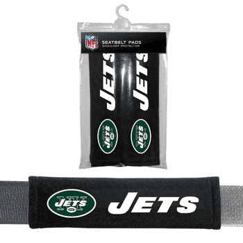 New York Jets Seat Belt Pad 2 Pack