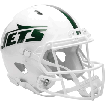 New York Jets Speed Full Size Authentic Football Helmet 2026 Alternate On-Field