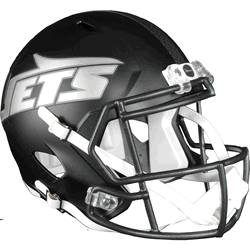 New York Jets Speed Full Size Replica Football Helmet 2025 Rivalries Collection