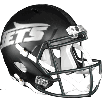 New York Jets Speed Full Size Replica Football Helmet 2025 Rivalries Collection
