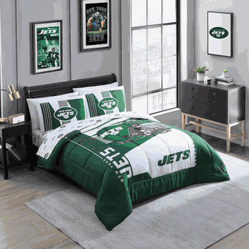 New York Jets Status Bed In A Bag Full