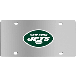 New York Jets Steel License Plate Wall Plaque
