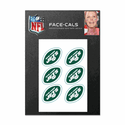 New York Jets Tattoo Face Cals