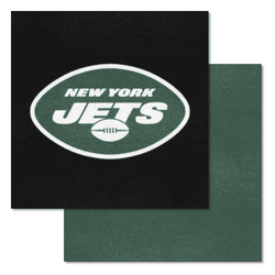 New York Jets Team Carpet Tiles - 45 Sq Ft.