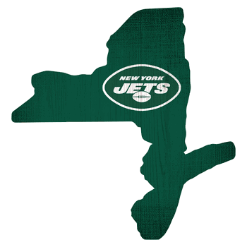 New York Jets Team Color Logo State Sign