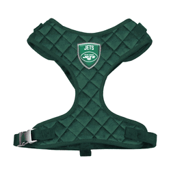 New York Jets Velvet Pet Harness - Large