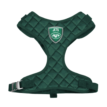 New York Jets Velvet Pet Harness - XL