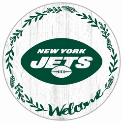New York Jets Welcome 12in Circle