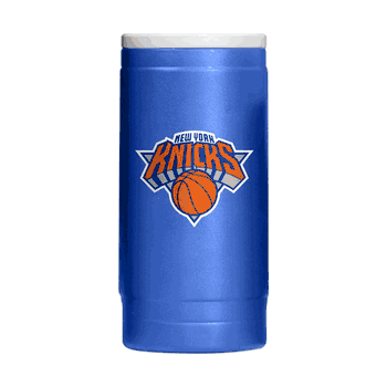 New York Knicks 12oz Flipside Powdercoat SlimCan Coolie