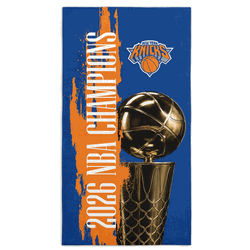 New York Knicks 2026 NBA Champions Exalted Beach Towel 30x60 inches