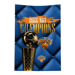 New York Knicks 2026 NBA Champions Gilded Tapestry 24x36 inches