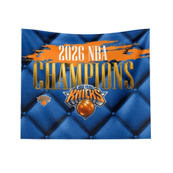 New York Knicks 2026 NBA Champions Radiance Wall Hanging 34x40 inches